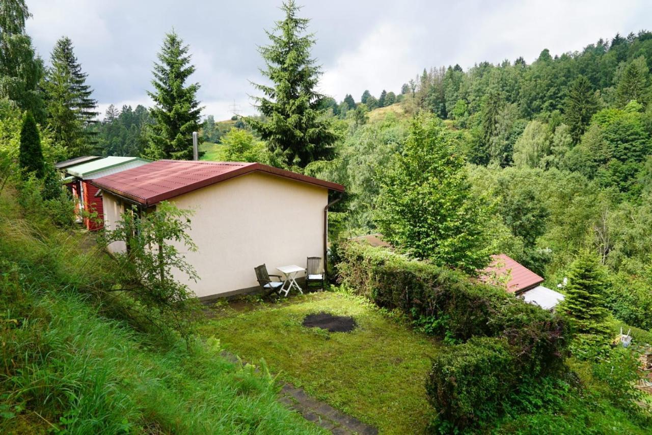 Ruhiges Ferienhaus Am Waldrand Mit Sauna Und Kamin - Hellaberg II Langenbach  Exterior photo